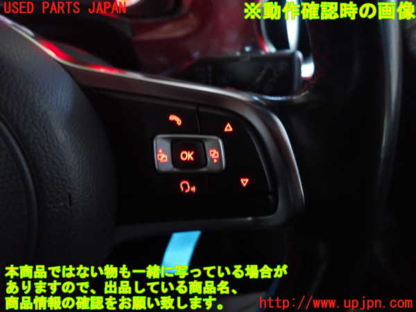 2UPJ-9236447855]VW up! GTI(アップ GTI)(AADKR)ステアリングホイール 中古_4