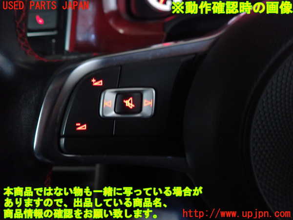 2UPJ-9236447855]VW up! GTI(アップ GTI)(AADKR)ステアリングホイール 中古_5