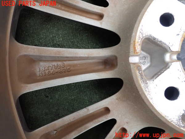 2UPJ-9236459043]スカイライン ハイブリッド(HV37)タイヤ　ホイール　1本③ 225/50RF1 中古_5