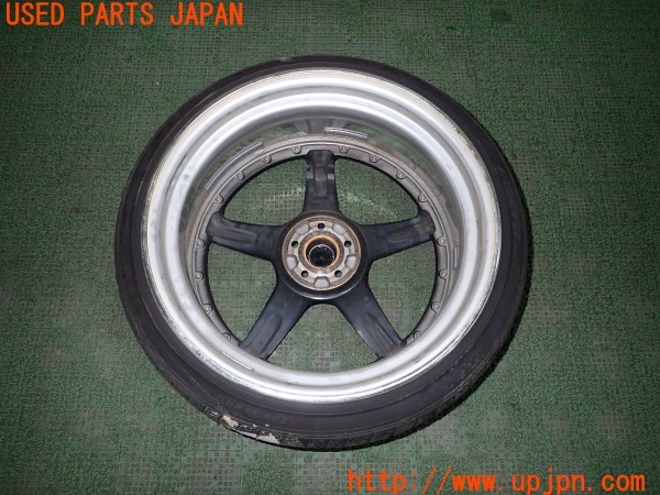 3UPJ=9236460961]GR86(BRZ)RC(ZN8)KUHL クール VERZ ヴェルズ KCV-03 タイヤホイール 19×9J +40 PCD100 5穴 1本 中古_5