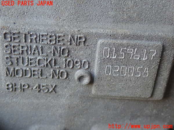 2UPJ-9236473010]BMW X5(ZV30S)(E70)ミッション AT N55B30A 4WD 中古_4