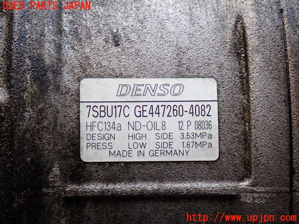 2UPJ-9236476025]BMW X5(ZV30S)(E70)エアコンコンプレッサー 中古_2