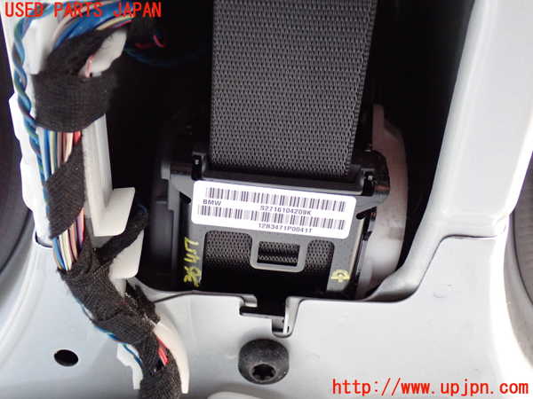2UPJ-9236477045]BMW X5(ZV30S)(E70)運転席シートベルト 中古_2