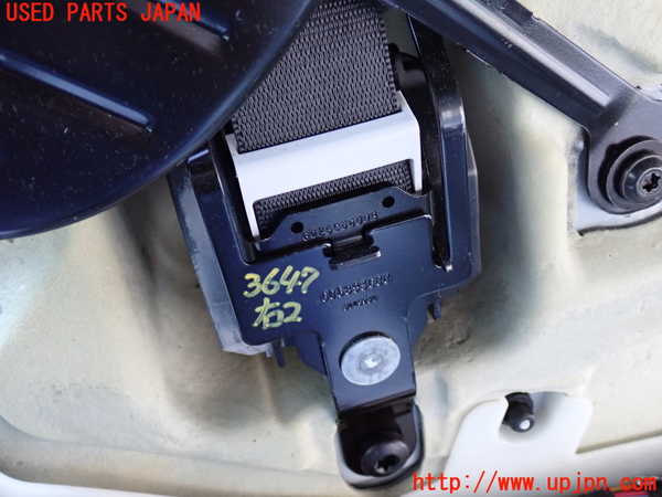 2UPJ-9236477155]BMW X5(ZV30S)(E70)右2列目シートベルト 中古_2