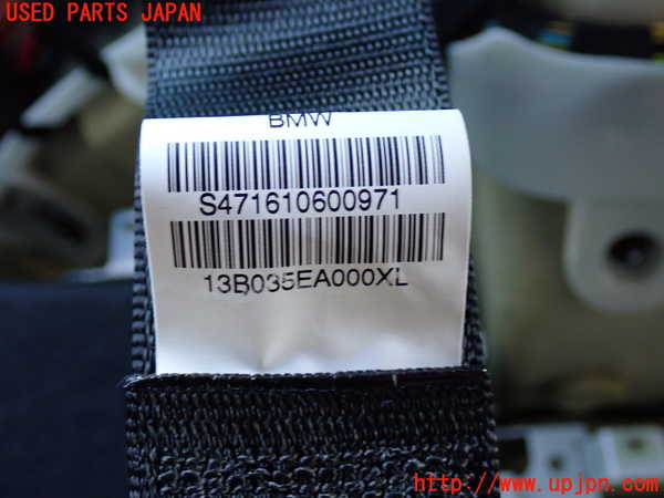 2UPJ-9236477155]BMW X5(ZV30S)(E70)右2列目シートベルト 中古_3