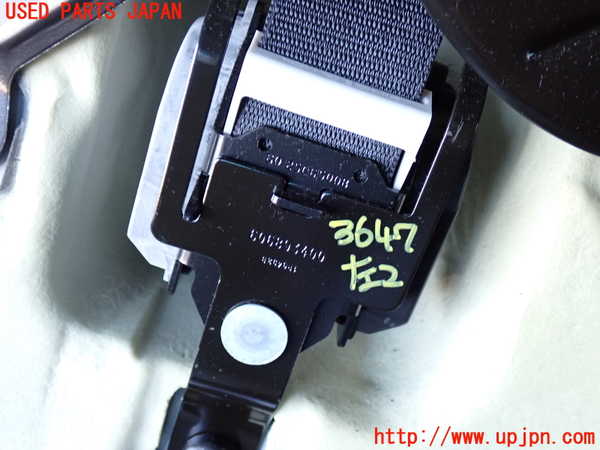 2UPJ-9236477185]BMW X5(ZV30S)(E70)左2列目シートベルト 中古_2