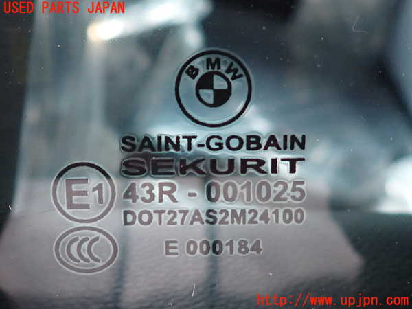 2UPJ-9236481382]BMW 320i クーペ(WA20)(E92)左クォーターガラス 中古(43R-001025 M241)_3