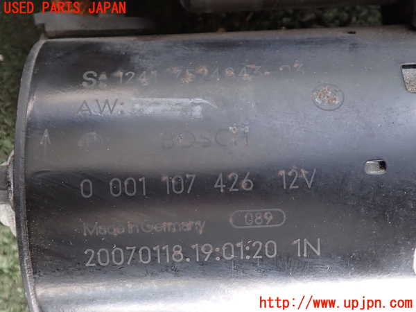 2UPJ-9236486010]BMW 320i クーペ(WA20)(E92)セルモーター 中古_4