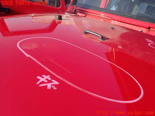 1UPJ-9236511060]ジープ・ラングラー アンリミテッド(JK38L)ボンネットフード 中古_2