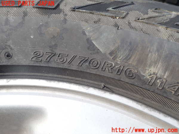 1UPJ-9236529031]ランクル100系(UZJ100W)タイヤ　ホイール　1本① 275/70R16 中古_2