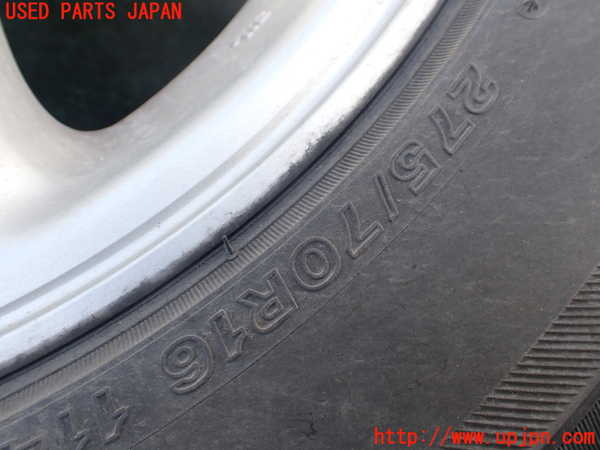 1UPJ-9236529032]ランクル100系(UZJ100W)タイヤ　ホイール　1本② 275/70R16 中古_2