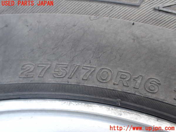 1UPJ-9236529033]ランクル100系(UZJ100W)タイヤ　ホイール　1本③ 275/70R16 中古_2