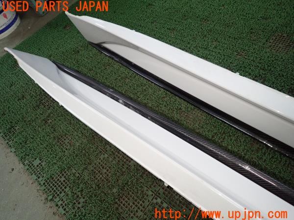 3UPJ=9236530025]BMW 330e Mスポーツ(8E20 F30)LCI 純正 サイドステップ 社外カーボンスポイラー付き 中古_2