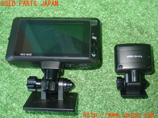 3UPJ=9236540579]プジョー 208(P21HN05)前期 COMTEC コムテック ZDR035 ドライブレコーダー ドラレコ 前後2カメラ 中古_2