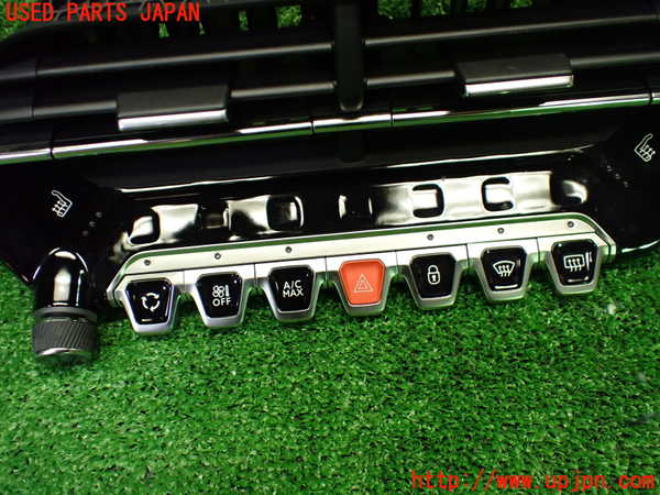 1UPJ-9236546066]プジョー・208(P21HN05)エアコンスイッチ1 中古_3