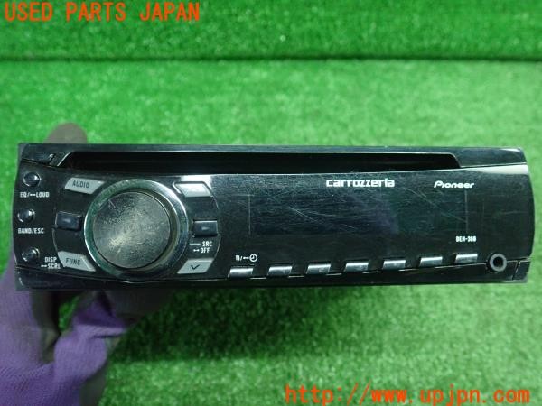 3UPJ=9236550518]ビッグホーン プレジール ロング(UBS73GW)後期 carrozzeria カロッツェリア DEH-360 CD/TUNER メインユニット 1DIN 中古_3
