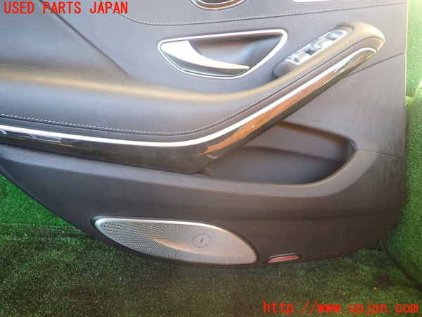 1UPJ-9236581324]ベンツ S400 h(ハイブリッド)(222057)左後ドア内張り 中古_3