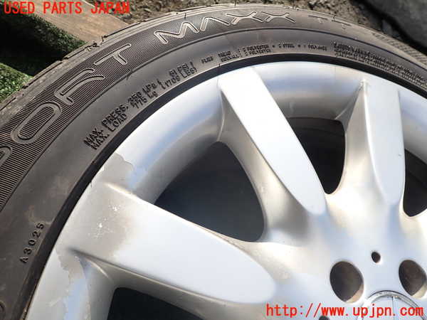 1UPJ-9236589042]ベンツ S400 h(ハイブリッド)(222057)タイヤ　ホイール　1本② 255/45ZR1 中古_2