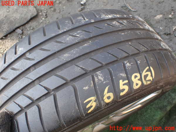 1UPJ-9236589042]ベンツ S400 h(ハイブリッド)(222057)タイヤ　ホイール　1本② 255/45ZR1 中古_4