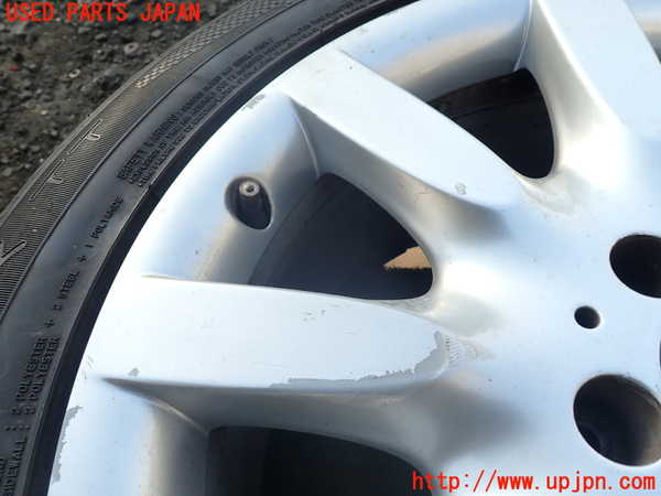 1UPJ-9236589043]ベンツ S400 h(ハイブリッド)(222057)タイヤ　ホイール　1本③ 255/45ZR1 中古_2