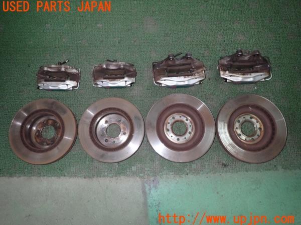 3UPJ=9236600302]ジャガー XK XKR4.2(J413A X100)純正 brembo ブレンボ キャリパーローターセット 中古_2