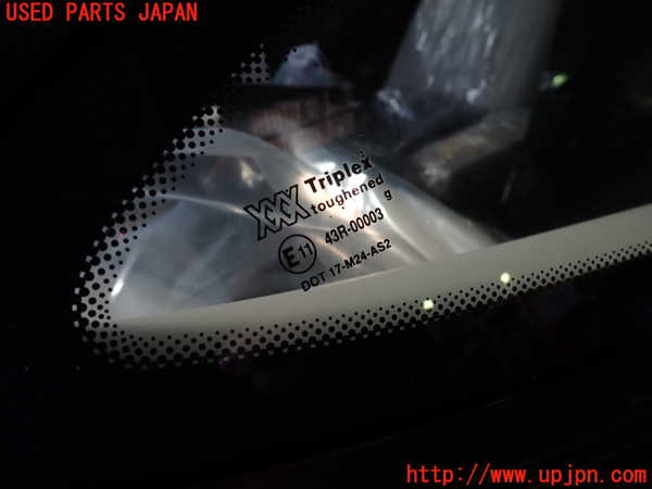 1UPJ-9236601380]ジャガー・XKシリーズ(J413A)右クォーターガラス 中古(43R-00003 M24)_2