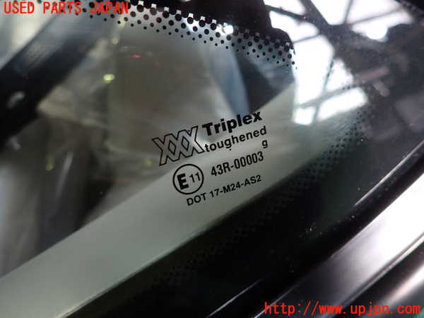 1UPJ-9236601382]ジャガー・XKシリーズ(J413A)左クォーターガラス 中古(43R-00003 M24)_2