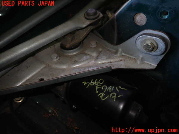 1UPJ-9236606770]ジャガー・XKシリーズ(J413A)フロントワイパーモーター 中古_4