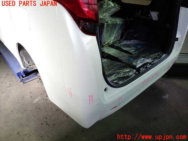 1UPJ-9236611610]アルファード(AGH30W)リアバンパー 中古_3