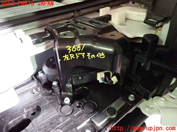 1UPJ-9236611349]アルファード(AGH30W)左後パワースライドドアユニット 中古_2