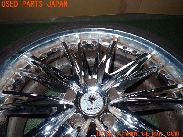 3UPJ=9236620961]ベンツ CLS350(218359 C218)前期 Weds KRANZE ELABORAR ウェッズ クレンツェ ホイール 19×9J +33 PCD112 5穴 1本 中古_2