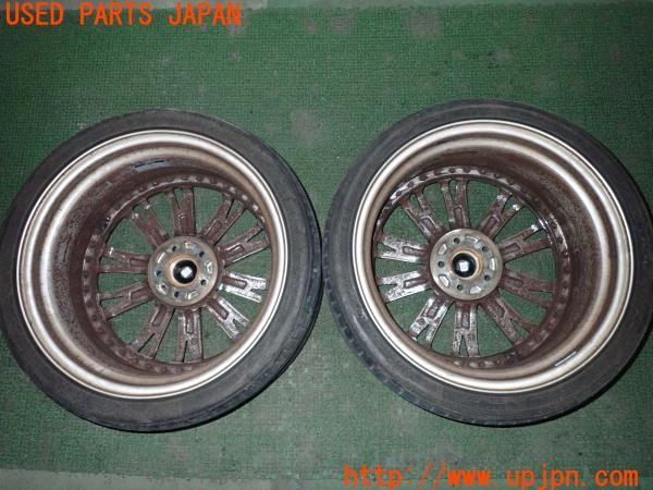3UPJ=9236620962]ベンツ CLS350(218359 C218)前期 Weds KRANZE ELABORAR ウェッズ ホイール 19×10J +44 PCD112 5穴 2本 難あり 中古_4