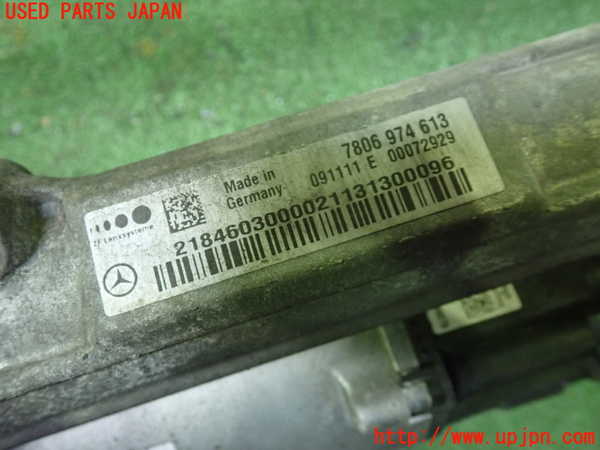 1UPJ-9236624235]ベンツ CLS350 C218(218359)パワステギアボックス 中古_4