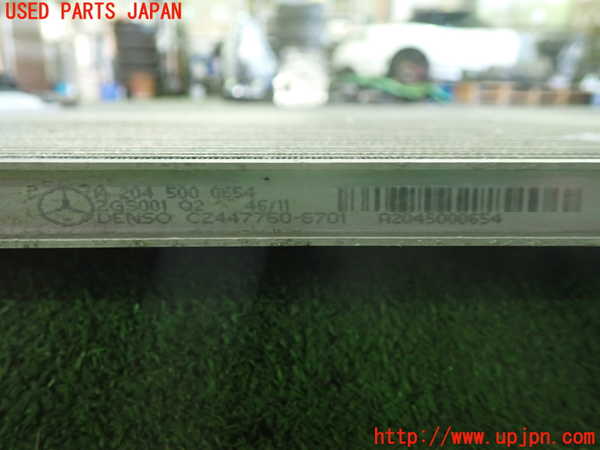 1UPJ-9236626031]ベンツ CLS350 C218(218359)エアコンコンデンサー1 中古_2