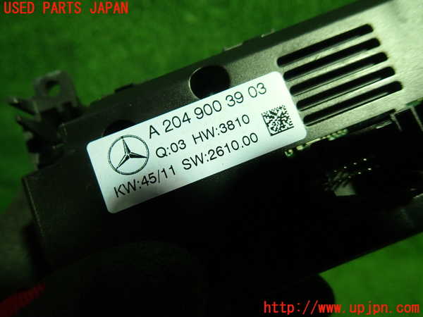 1UPJ-9236626066]ベンツ CLS350 C218(218359)エアコンスイッチ1 中古_2