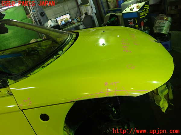 1UPJ-9236631060]ビート(PP1)ボンネットフード 中古_2