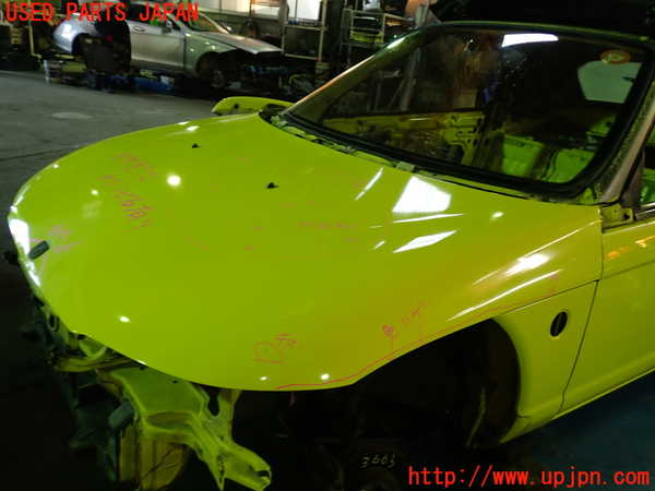 1UPJ-9236631060]ビート(PP1)ボンネットフード 中古_3