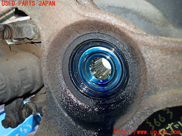 1UPJ-9236634300]ビート(PP1)右リアナックルハブ 中古_3