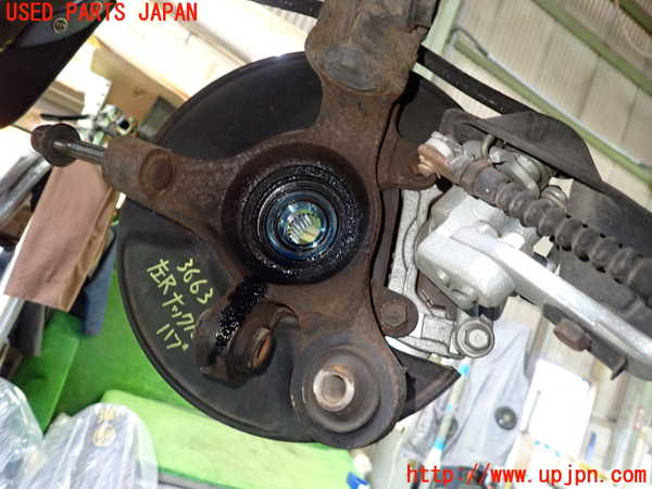 1UPJ-9236634305]ビート(PP1)左リアナックルハブ 中古_2