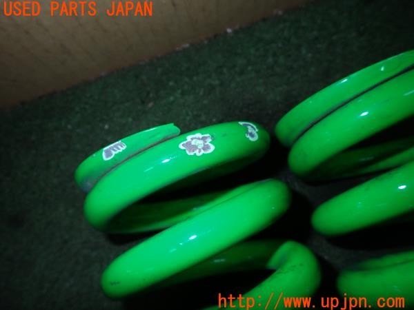 3UPJ=9236640412]レクサス RC F(USC10)326POWER ミツルパワー ID66-H200-24K スプリング① 直巻 チャラバネ 2本 中古_4