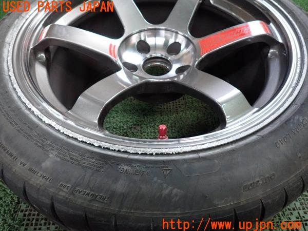 3UPJ=9236640961]レクサス RC F(USC10)RAYS レイズ VR TE37SAGA SL タイヤホイール 18×10.5J +22 PCD114.3 5穴 1本 難あり 中古_2