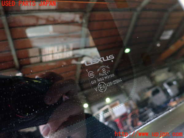 1UPJ-9236641380]レクサス・RC F(USC10)右クォーターガラス NSG M31S8 中古_2