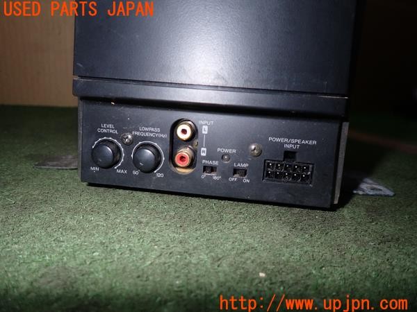 3UPJ=9236660531]ハイエースワゴン(KZH100G)KENWOOD ケンウッド KSC-SW1300 サブウーファー 中古_3