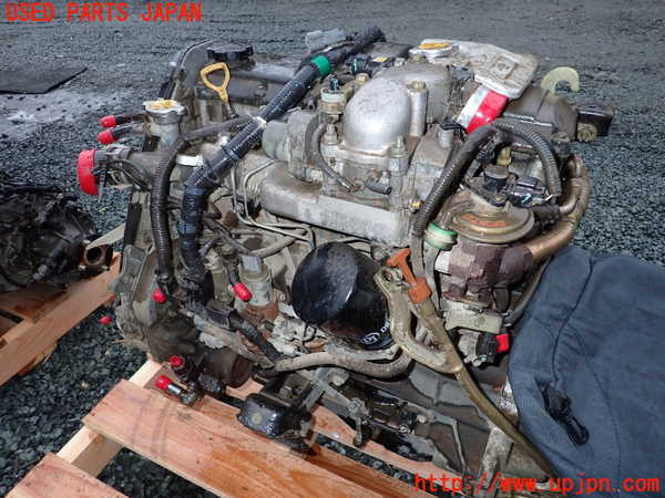 1UPJ-9236662010]ハイエースワゴン100系(KZH100G)エンジン 1KZ-TE 中古_2