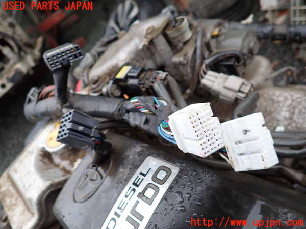 1UPJ-9236662010]ハイエースワゴン100系(KZH100G)エンジン 1KZ-TE 中古_3