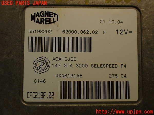 2UPJ-9236676115]アルファロメオ・147 GTA(937AXL)ミッションコンピューター 中古_4