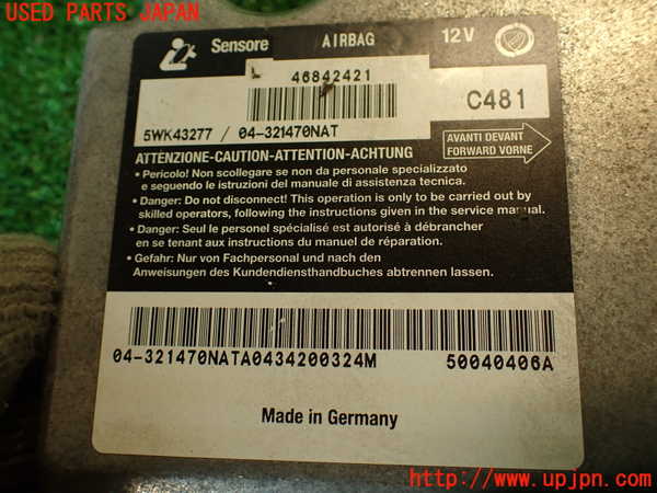 2UPJ-9236676145]アルファロメオ・147 GTA(937AXL)エアバッグコンピューター 中古_4