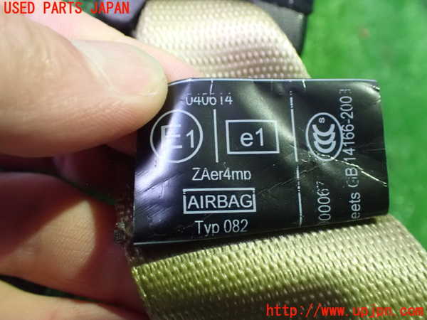 2UPJ-9236687045]BMW 525i(NU25)(E60)運転席シートベルト 中古_4