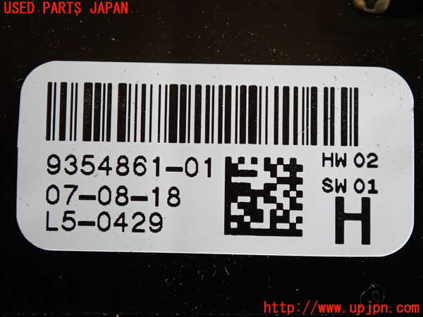 2UPJ-9236696240]BMW ミニ(MINI)ジョンクーパーワークス(JCW) クラブマン(LVJCW)(F54)右前パワーウィンドウスイッチ 中古_3