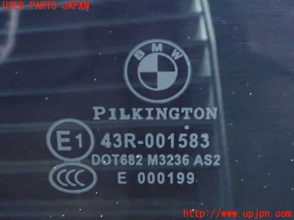 2UPJ-9236701380]BMW 523d ツーリング F11(MX20)右クォーターガラス 中古 PILKINGTON M3236 43R-001583_3